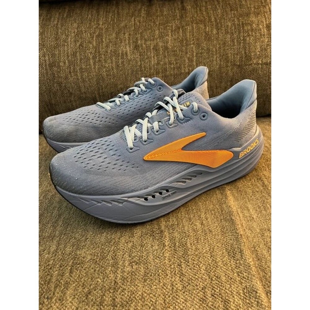 Brooks Glycerin Max Country Blue Orange Men's Running Shoes Size 12